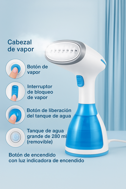 PLANCHA VAPORIZADOR DE ROPA
